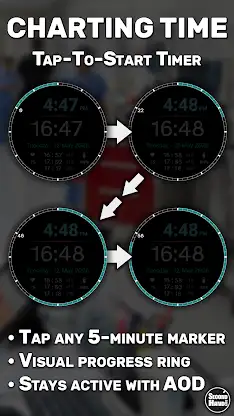 SHL Charting Time Watch Face screenshot 6