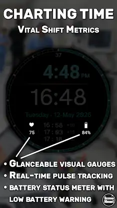 SHL Charting Time Watch Face screenshot 5