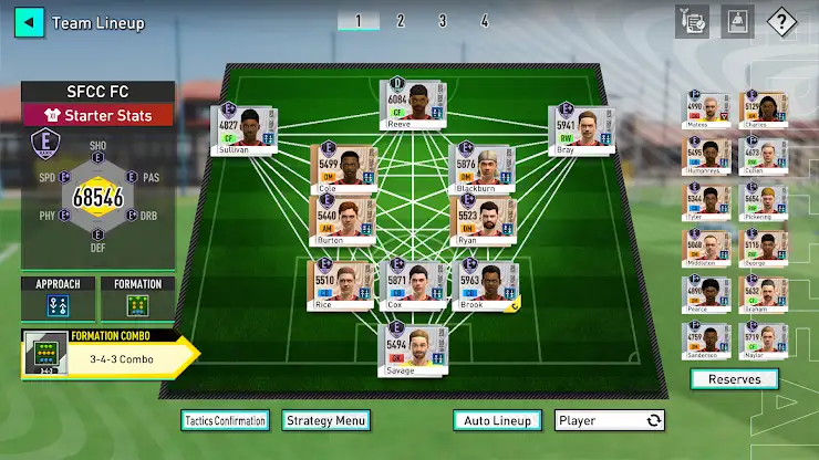 SEGA FC Champions (Soccer) screenshot 5