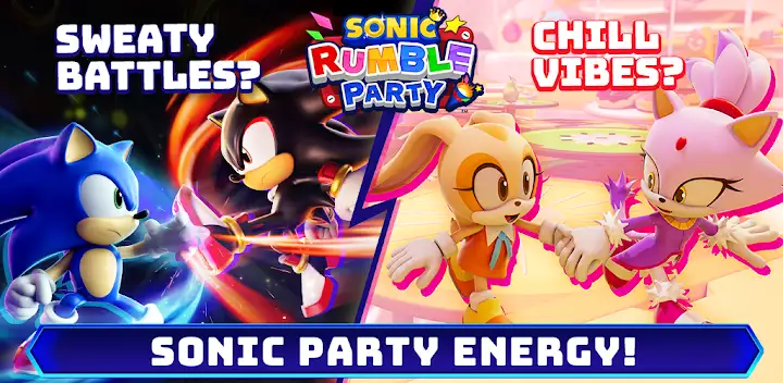 Sonic Rumble Party — Android game banner