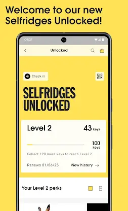 Selfridges screenshot 1