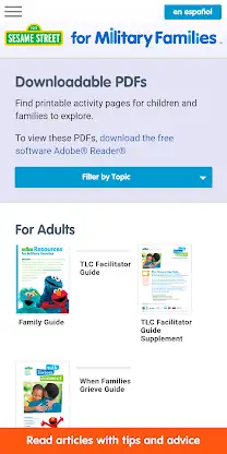 Sesame for Military Families screenshot 4