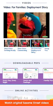 Sesame for Military Families screenshot 3