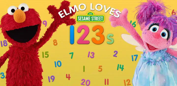 Elmo Loves 123s — Android app banner