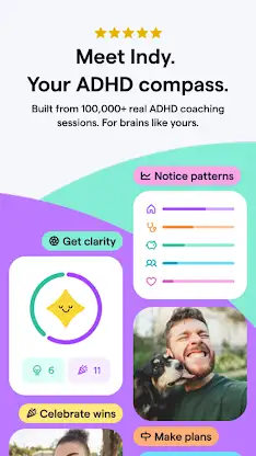 Indy: ADHD AI Coach & Planner screenshot 1