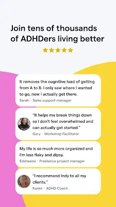 Indy: ADHD AI Coach & Planner screenshot 8