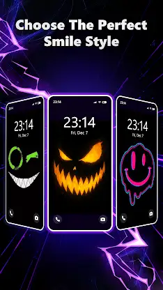 Silly Fun Smile Live Wallpaper screenshot 6