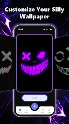 Silly Fun Smile Live Wallpaper screenshot 4