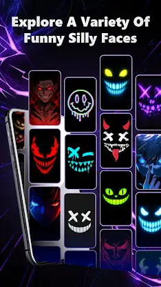 Silly Fun Smile Live Wallpaper screenshot 5