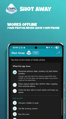 Shot Away: Photo Cleaner screenshot 2