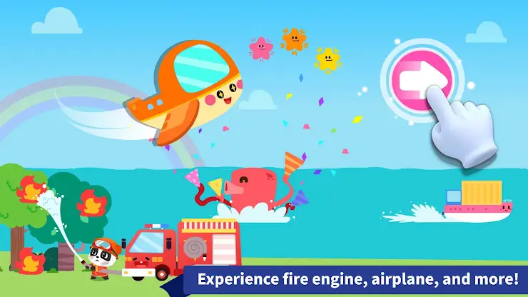 Baby Panda's Book of Vehicles screenshot 5