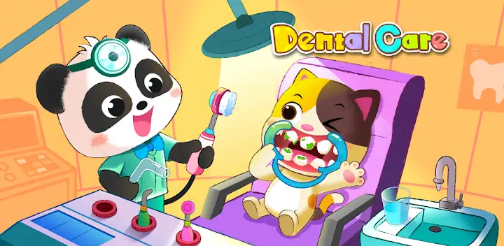 Baby Panda: Dental Care — Android game banner