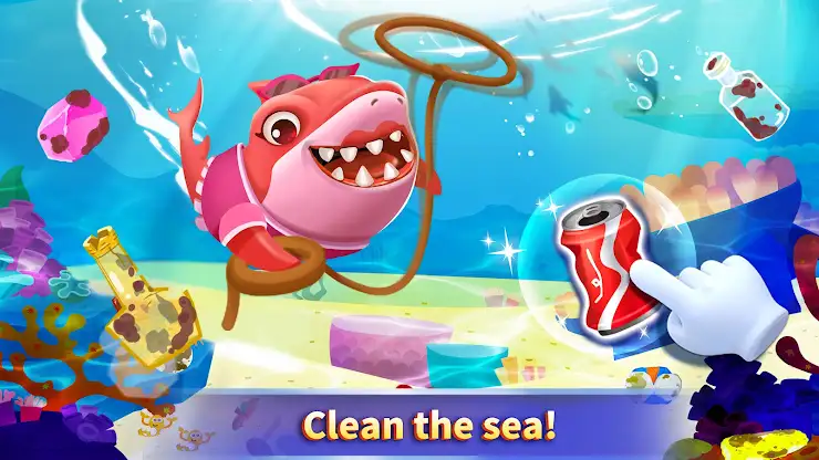 Little Panda: Shark Family screenshot 2