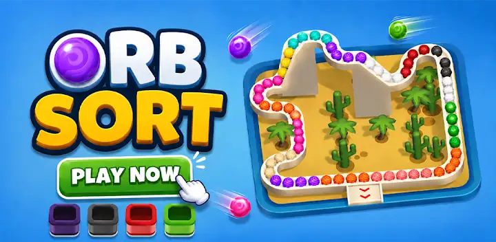 Orb Sort: Color Sort Puzzle — Android game banner