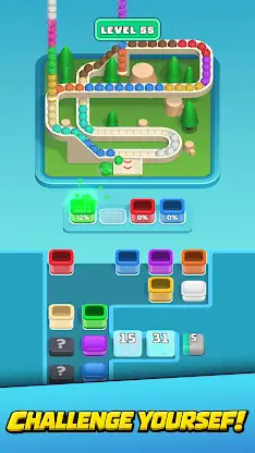 Orb Sort: Color Sort Puzzle screenshot 2