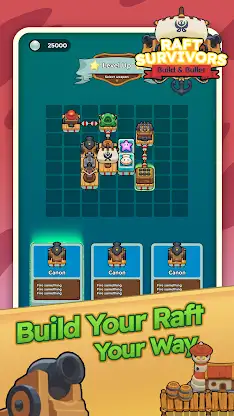 Raft Survivors: Build & Bullet screenshot 4