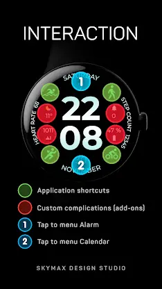 Gradient dream Watch Face screenshot 3
