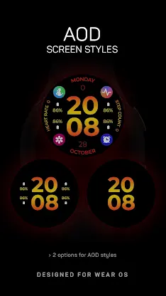 Gradient dream Watch Face screenshot 5