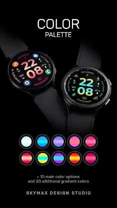 Gradient dream Watch Face screenshot 4