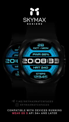 Obscure Watch Face screenshot 2