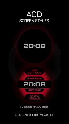 Obscure Watch Face screenshot 6