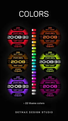 Obscure Watch Face screenshot 5