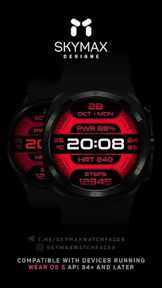 Obscure Watch Face screenshot 1