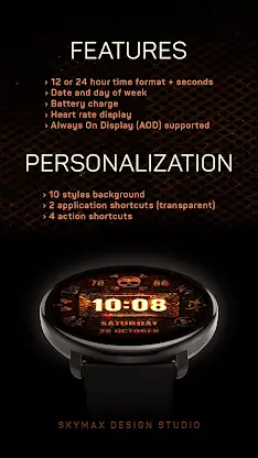 Twisted metal Watch Face screenshot 2