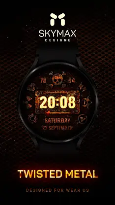 Twisted metal Watch Face screenshot 1