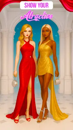 Fashion World: Makeup& Dressup screenshot 2
