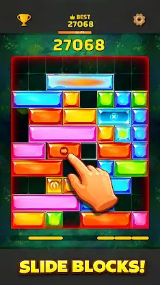 Sliding Block Puzzle: Jewels screenshot 1