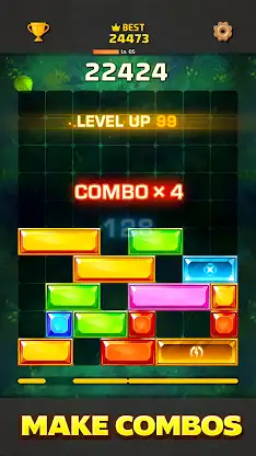 Sliding Block Puzzle: Jewels screenshot 4