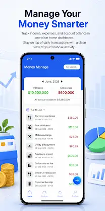 Money Manage: Budget Tracker screenshot 1