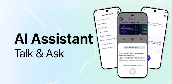 Voice AI Assistant for Seri — Android app banner