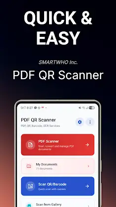 QR Code Scanner: Barcode & PDF screenshot 1