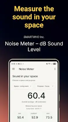 Sound Meter - dB Noise Meter screenshot 1