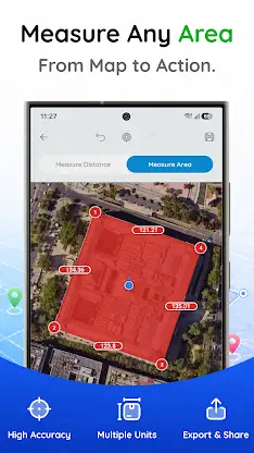 Map Measure - GPS Land Area screenshot 1