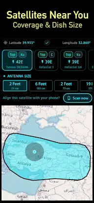 Satellite TV Finder, Dish 360 screenshot 4