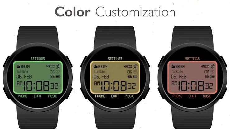 Mono Classic Watch Face screenshot 5