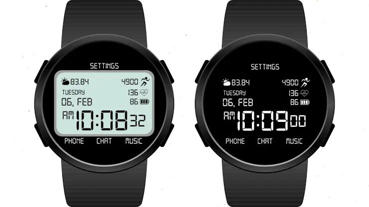 Mono Classic Watch Face screenshot 1