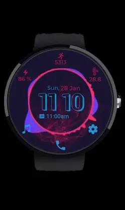 Musical Beat Watch Face screenshot 3