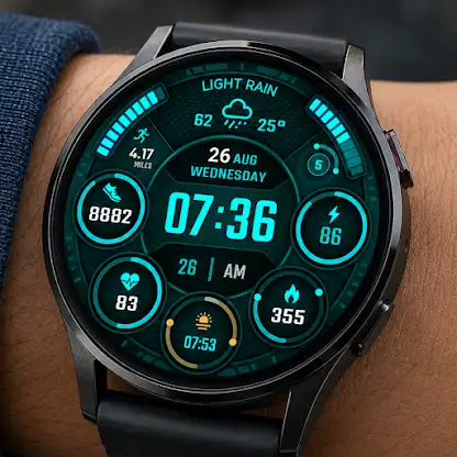 Sci Fi Tactical Watch Face screenshot 1