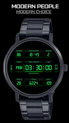 Digital Board Watch Face screenshot 1