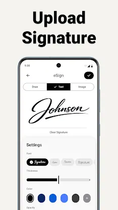 Signature: Fill and Sign PDF screenshot 4