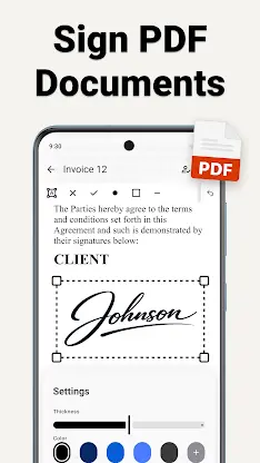 Signature: Fill and Sign PDF screenshot 1