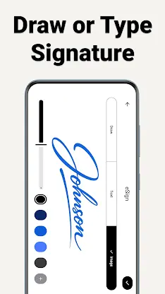 Signature: Fill and Sign PDF screenshot 3