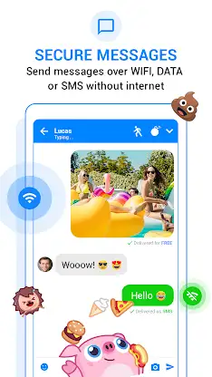 Messenger SMS - Text messages screenshot 1