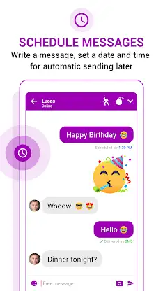 Messenger SMS - Text messages screenshot 7