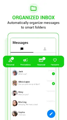 Messenger SMS - Text messages screenshot 2