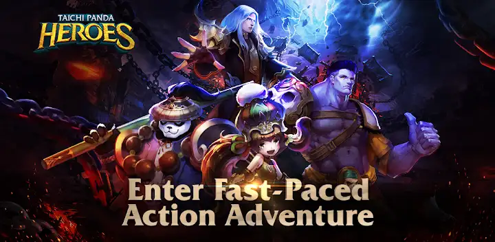 Taichi Panda: Heroes — Android game banner